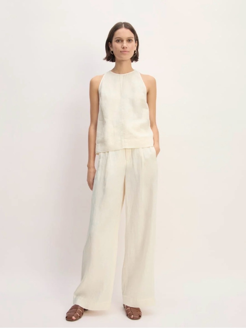 THE LINEN WAY-HIGH® DRAPE PANT